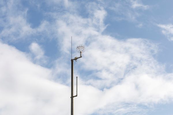 weather station and air quality testing equipment